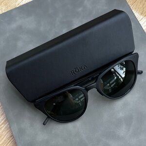 Roka Lola 2.0 Black Sunglasses with Case